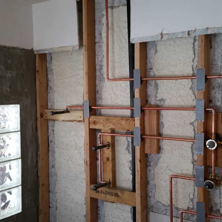 Copper pipe installation for Burst Pipe Repair in Deer Park