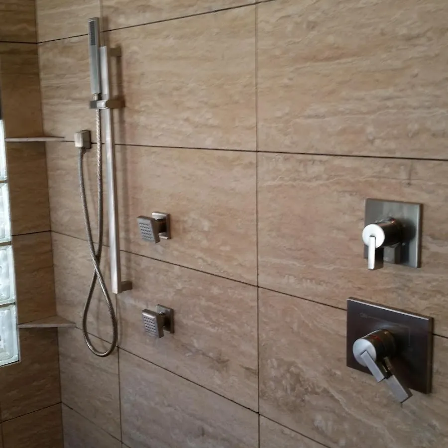 Shower fixture installation for Water Heater Replacement in Deer Park